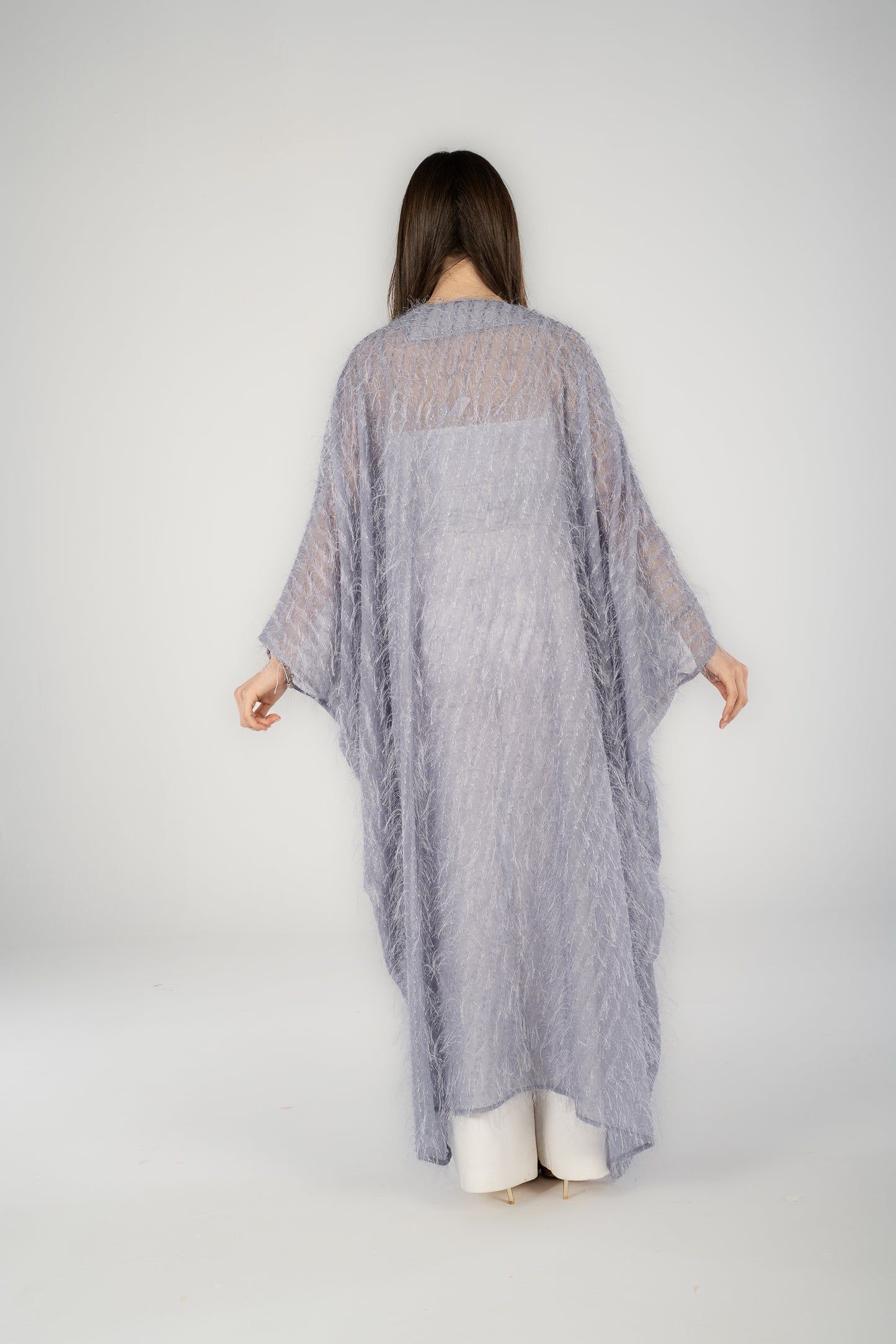 Lavender Feather Kaftan