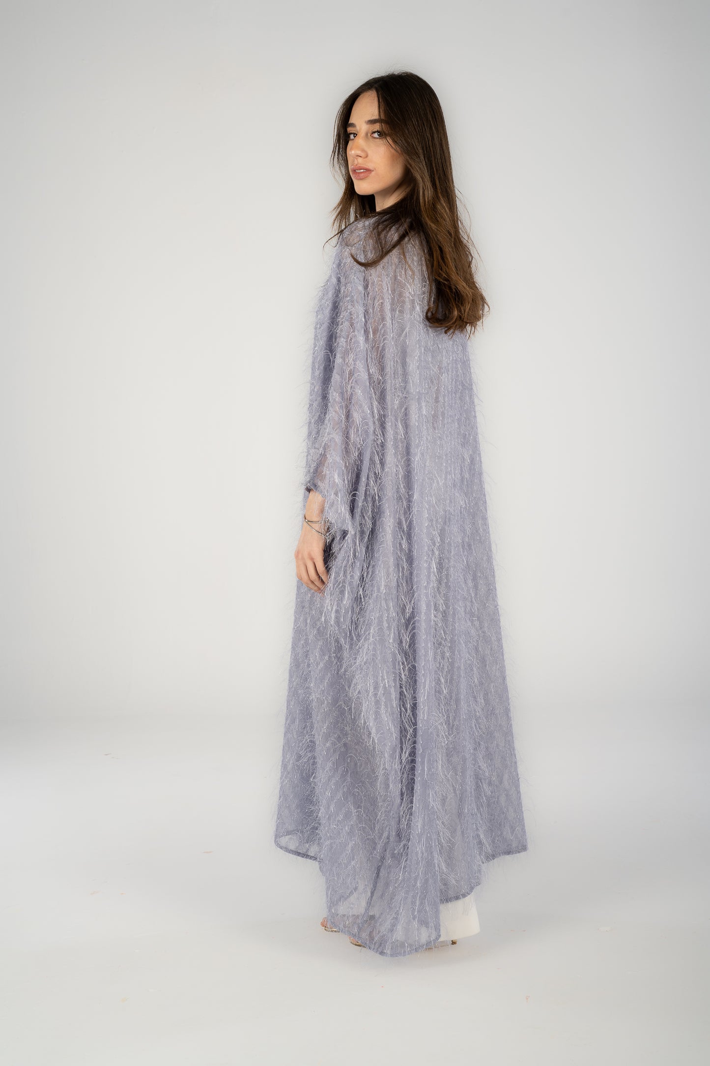 Lavender Feather Kaftan